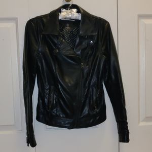 Faux Leather Jacket (size S)
